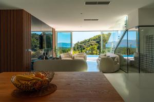 Luxury Villa Morello Korčula 1 with large heated pool, gym & sauna