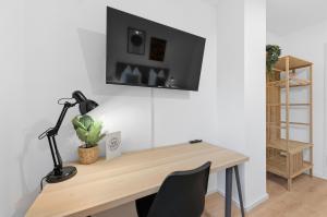 LudwigsCozyEscape - Helles Design-Apartment am Residenzschloss, 6 Gäste, SmartTV in jedem Zimmer, Highspeed WLAN, Workspace, 24h Self Check-in, Parkplatz 2 Min