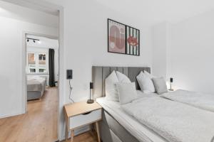 LudwigsCozyEscape - Helles Design-Apartment am Residenzschloss, 6 Gäste, SmartTV in jedem Zimmer, Highspeed WLAN, Workspace, 24h Self Check-in, Parkplatz 2 Min