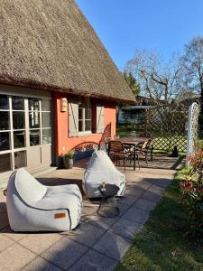 Strand 5 min - Ferienhaus Feldlerche auf Usedom
