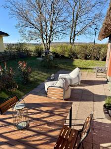 Strand 5 min - Ferienhaus Feldlerche auf Usedom