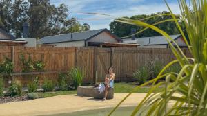 IZ Chapa - Casa 4 - Casa en Complejo A Cuatro Cuadras de Playa Luna Roja Con Pileta - Hola Sur