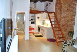 Estudio duplex near Picasso Museum in Born