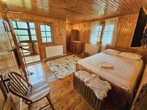 Cabana din Tei, 5 Camere si Semineu, Costisata, Dambovita