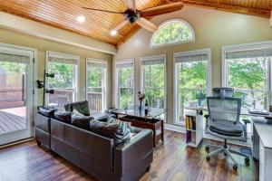 Lakefront Escape w Dock & Fire Pit: Sleeps 12