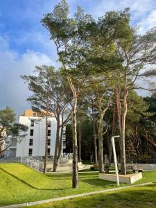 Bursztynowy - jacuzzi, sauny, sala zabaw, garaż, 400m do plaży płaskie zejście