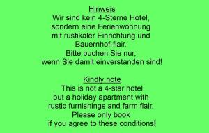 Ferienwohnung Unter den Linden