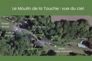 Moulin de la Touche - Manoir Piscine Nature