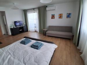 Uniria Studio Balotești near Therme and Airport Free Private Parking, Balcony, Netflix