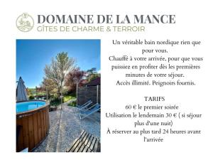 Domaine de la Mance - Roulotte tout confort avec petit-déjeuner inclus, bain nordique en supplément