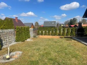 Holiday homes with fireplaces, playground