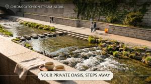 동대문역 3분 넓은 거실 #공항버스5분 #짐보관 #큰식탁 #청계천산책 #라면자동조리기계 #어메니티제공