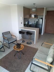 Acogedor departamento amoblado en Quillota