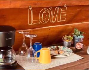 Hastinapura Romantic A-Frame Cabin with Jacuzzi