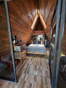 Hastinapura Romantic A-Frame Cabin with Jacuzzi
