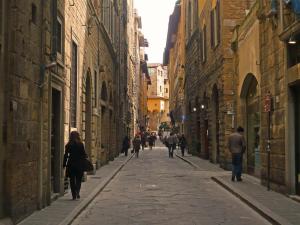 Ponte Vecchio Arno Sky Flat