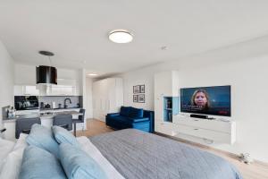 Bellevue FN, Appartement mit See- und Bergsicht
