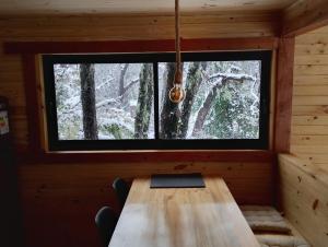 M Refugio 6 Hualle I 6 personas I Tinaja I Bosque nativo