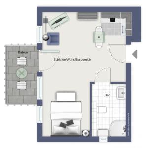 Dünenschloss Wohnung 4-11