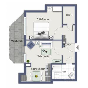 Villa Hanse Wohnung 307