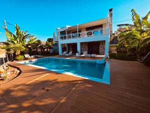 Cozy Romantic Studio with Pool & Sea View Rastoni
