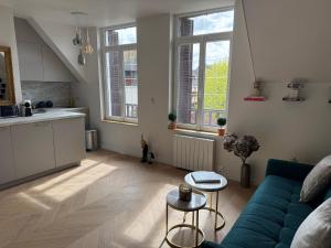 Appartement dans une Villa deauvillaise avec grand jardin, face à hôtel Royal, entièrement rénové, vue Royal et vue mer, 4 couchages
