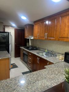 Apartamento con vista mar y la ciudad La Paz en Malecón Santo Domingo