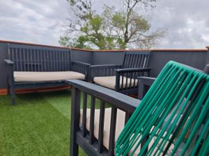 SeaSuites Blue-Ático con terraza chillout cerca del mar en Cullera