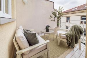 Auszeit im Loft I inkl Parkplatz I Balkon I 49 qm I 3 Min zur Elbe I 1 Schlafzimmer I Dresden Laubegast