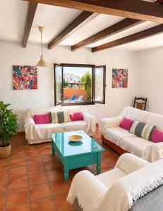 Agradable casa de playa con piscina. El Palmar