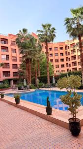 Appartement 6 personnes piscine hivernage Marrakech