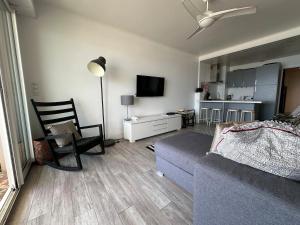 Golf Juan Studio Beach across the street sleeps 4