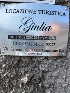 Locazione turistica Giulia