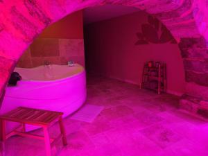 Lenvoûtante, loveroom jacuzzi romantique