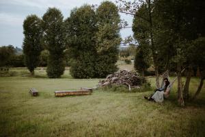 CHATY U HARREGO NAD STAWEM SPA sauna, balia, rowery, klimatyzacja,