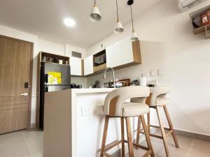 Moderno apartamento con vista en Baia Kristal