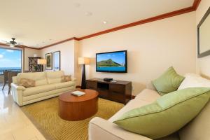 Beach Villas at Ko Olina Ocean View 2 BR Sleeps 6 Villas Great for Families Complimentary Car with 6 Nights BVK-O-1604 by KBM
