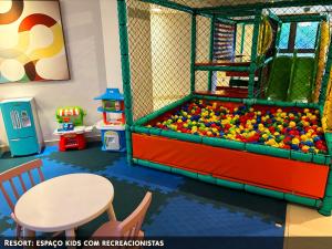 Flat Serrano com Total Acesso ao Wish Resort