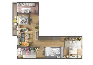 Sunny Apartments with Terrace & River View Old Town