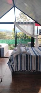 Café y sueños Cabaña Jacuzi externo