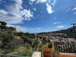 Villa panoramique vue mer et jardin-6 personnes-Menton
