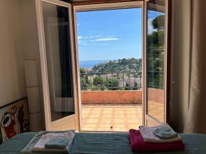 Villa panoramique vue mer et jardin-6 personnes-Menton