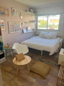 3 pièces climatisé proche mer et centre