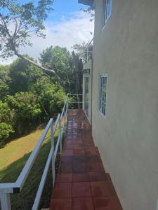 Refuge with spectacular sunset in Cerro Azul