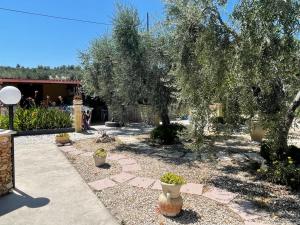 Trilocale tra alberi da frutto