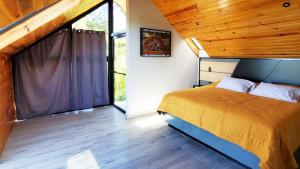 Cabaña privada en Mazamitla con fogatero y terraza