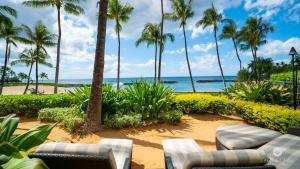 Beach Villas at Ko Olina Ocean View 2 BR Sleeps 6 Villas Great for Families Complimentary Car with 6 Nights BVK-O-1604 by KBM