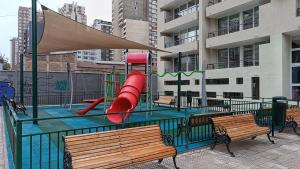HOM I AireAcond Barrio Italia Vista Wifi Gym Metro