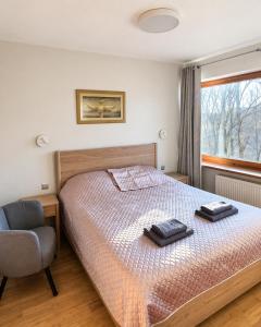 Vilnius Center Apartment with Terrace & Parking