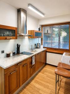 Vilnius Center Apartment with Terrace & Parking